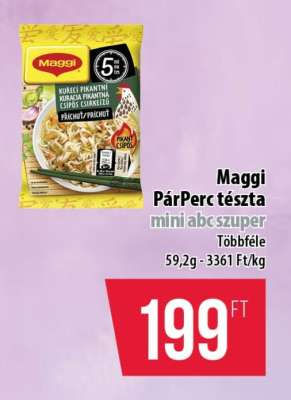 Maggi PárPerc tészta mini abcszuper