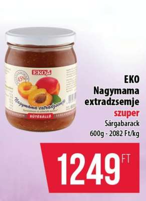 EKO Nagymama extradzsemje