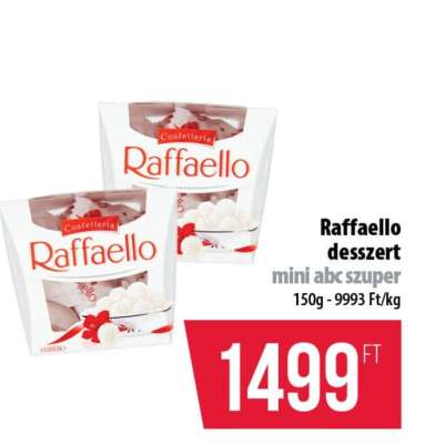 Raffaello desszert