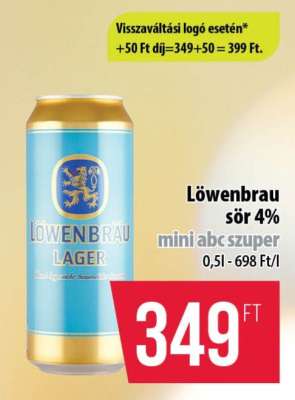 Löwenbrau sör 4%