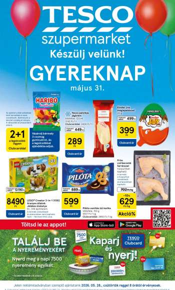 Újság TESCO - 2026.05.28 - 2026.06.03.
