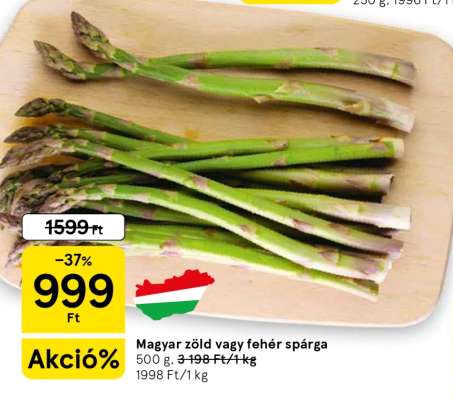 Magyar zöld vagy fehér spárga