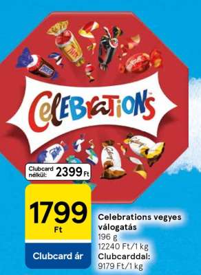 Celebrations vegyes válogatás