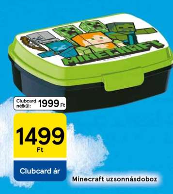Minecraft uzsonnásdoboz