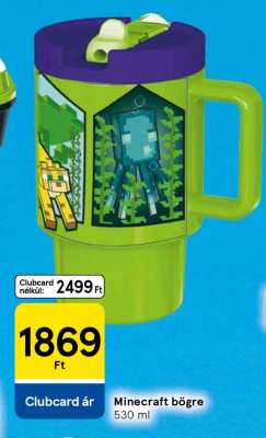 Minecraft bögre