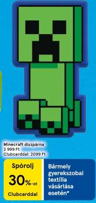 MINECRAFT DÍSZPÁRNA