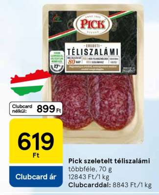 PICK Szeletelt téliszalámi