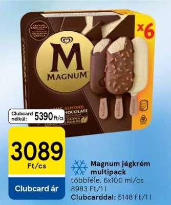 Magnum jégkrém multipack