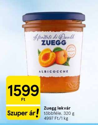 Zuegg lekvár