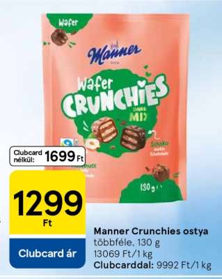 Manner Crunchies ostya