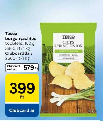 Tesco burgonyachips