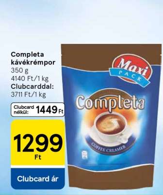 COMPLETA Kávékrémpor*