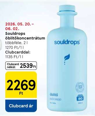 Souldrops öblítőkoncentrátum
