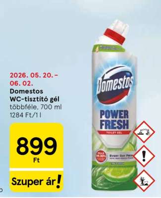 Domestos WC-tisztító gél