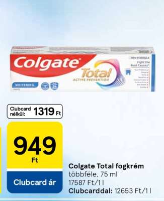 Colgate Total fogkrém
