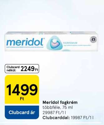 Meridol fogkrém