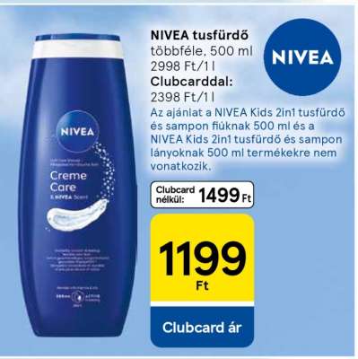 NIVEA tusfürdő