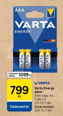 Varta Energy elem