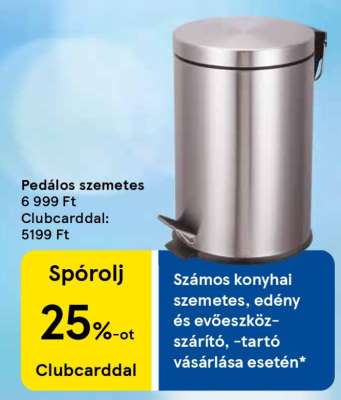 Pedálos szemetes