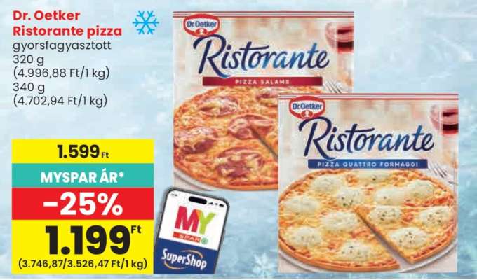 DR. OETKER Ristorante pizza