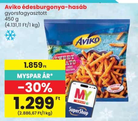 AVIKO Édesburgonya Hasáb