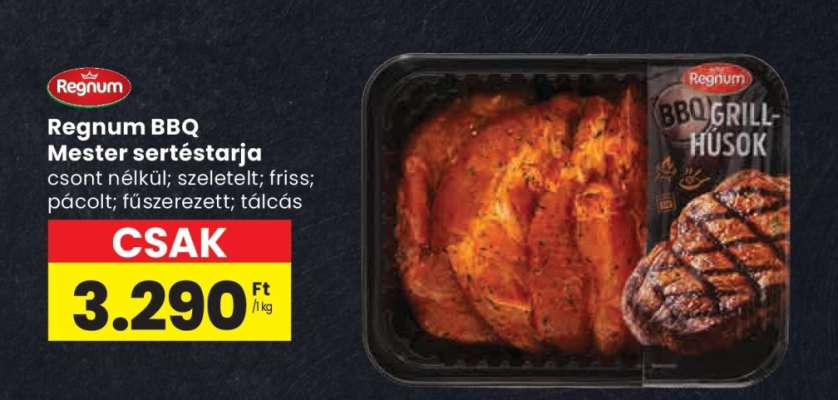 Regnum BBQ Mester sertéstarja