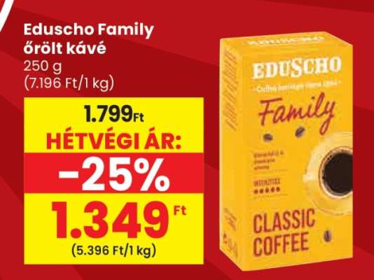 Eduscho Family őrölt kávé