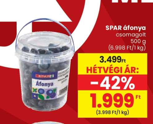 SPAR áfonya
