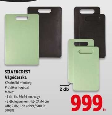 SILVERCREST Vágódeszka