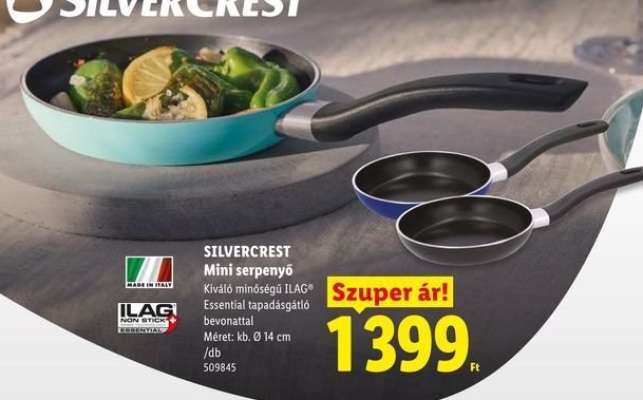 Silvercrest Mini serpenyő