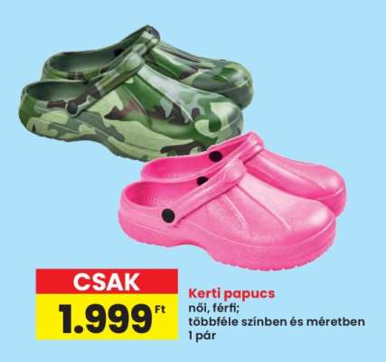 Kerti Papucs