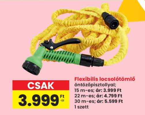 FLEXIBILIS LOCSOLÓTÖMLŐ