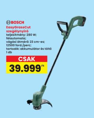 BOSCH EasyGrassCut szegélynyíró