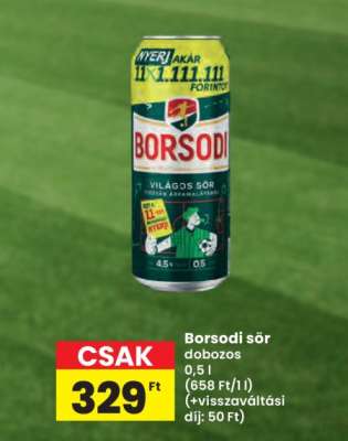 Borsodi sör