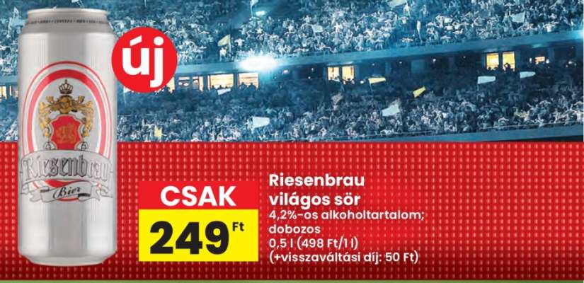 Riesenbrau világos sör