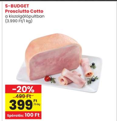 S-BUDGET Prosciutto Cotto