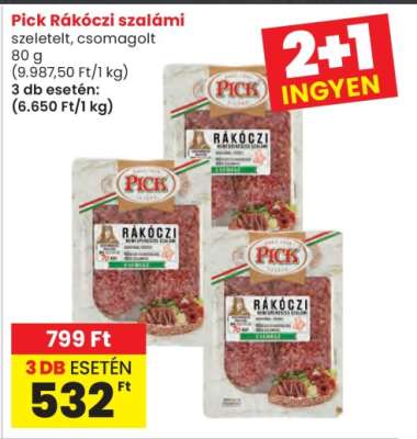 PICK Rákóczi szalámi