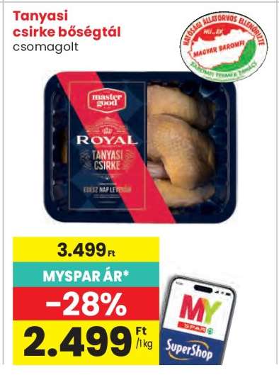 Tanyasi csirke bőségtál