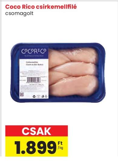 Coco Rico csirkemellfilé