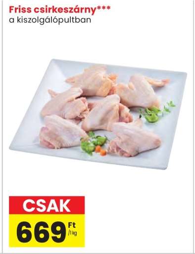 Friss csirkeszárny