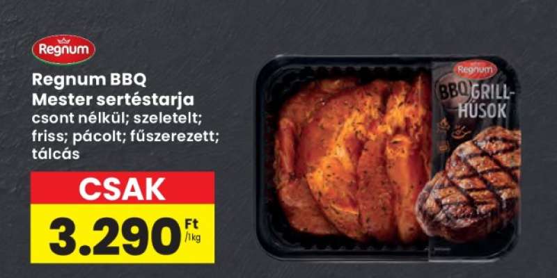 Regnum BBQ Mester sertéstarja