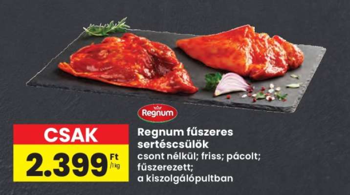Regnum fűszeres sertéscsülök