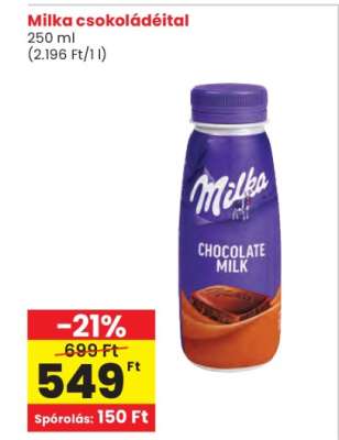 Milka csokoládéital