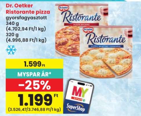 DR. OETKER Ristorante pizza
