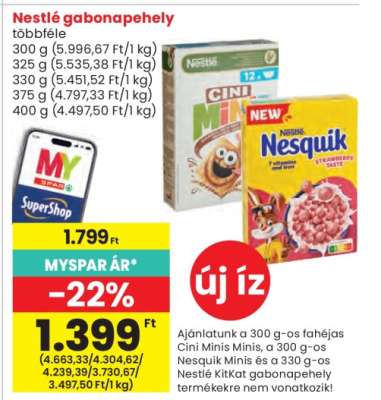 NESTLÉ Gabonapehely