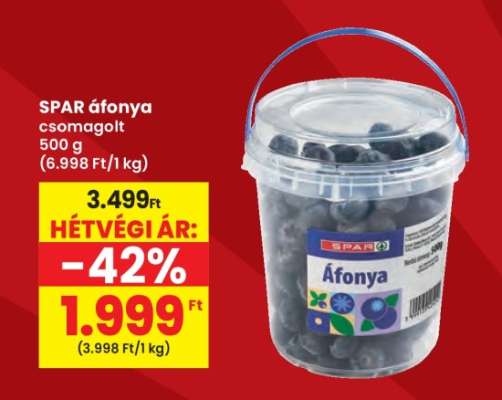 SPAR áfonya