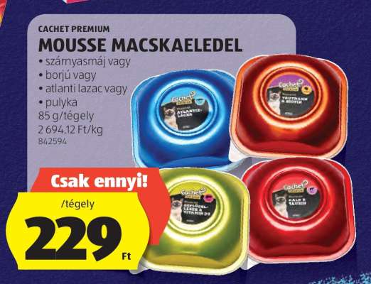 CACHET PREMIUM MOUSSE MACSKAELEDEL