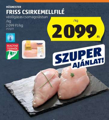Friss csirkemellfilé