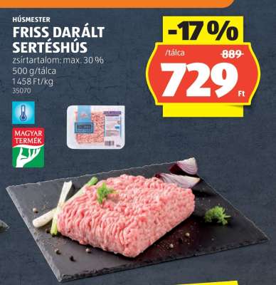 Friss, darált sertéshús