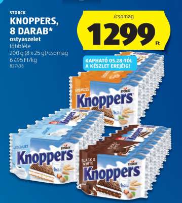 Knoppers, 8 darab